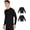 Black/Black, variant on 32 Degrees Men's 2-Pack Performance Thermal Baselayer Crewneck Top