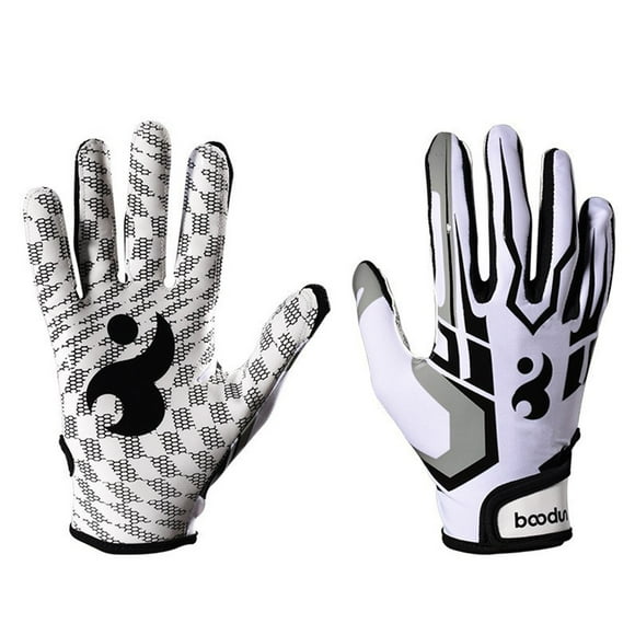 American Football Gloves, Look And Hoop Breathable Sports Gloves Anti Slip For Baseball