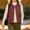 Red women sleeveless cardigan vest a1, variant on Tusihei Women's Sleeveless Button Down Cardigan Vest Casual Lightweight Thick Coat with Pockets Fall Winter Warm Basic Tops, Red L