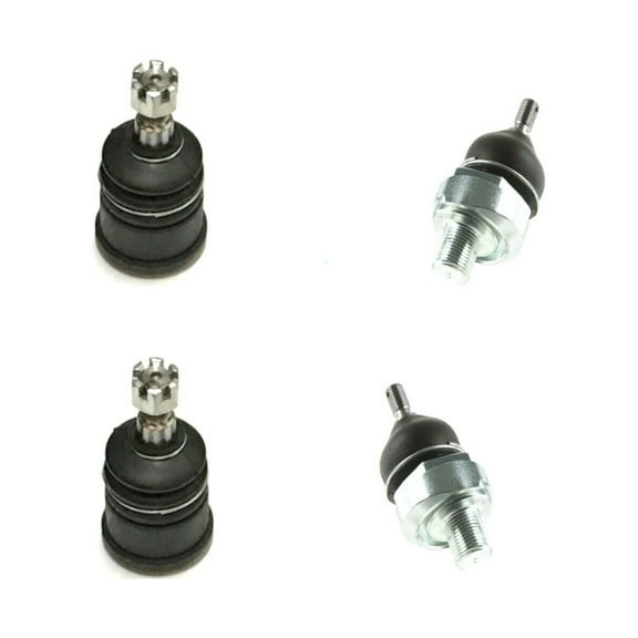 4 Pieces Upper Ball Joints Adjustable   Lower Ball Joints Front Suspension Kit Fits select: 1992-2000 HONDA CIVIC, 1997-2001 HONDA CR-V