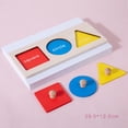 thumbnail image 1 of Rompecabezas de Paneles de Formas Geométricas, Juguetes de Aprendizaje, Clasificación , Juguetes Apilables para Bebés Y Niñas C Yotijar Placa de forma geométrica, 1 of 7