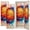 Color 2, variant on 2 Pcs School Locker Magnetic Wallpaper 12" x 36" Watercolor American Football Ball Splatter Art Reusable Removable Locker Accessories Back to School Supplies