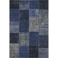 thumbnail image 2 of Addison Rugs Mayfield Washable Transitional Patchwork Navy Rectangle Rug, 3' x 5', 2 of 6