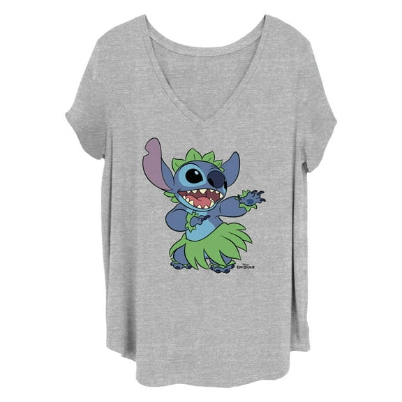 Women's Lilo & Stitch Hula Dancing Graphic T-Shirt