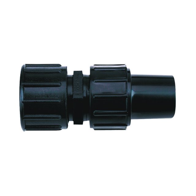 Tubo giratorio Raindrip universal para manguera macho de 3/4 pulgadas