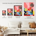 thumbnail image 3 of Matisse Style Mocktails Fruit Drinks Kitchen Artwork Framed Wall Art Print A4, 3 of 5