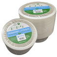 thumbnail image 1 of VISHVA Éco-Artisanat 12 Oz 354 ml Bol Biodégradable Bols Jetables (Lot de 20), 1 of 6