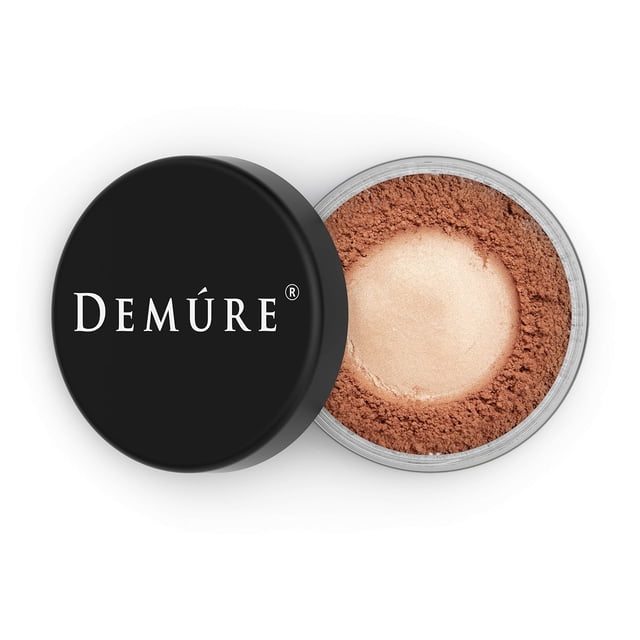 Demure Go Bronce Mineral Rubor Polvo Suelto Natural Profesional Maquillaje Libre de Crueldad