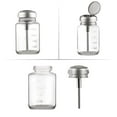 thumbnail image 3 of 2PCS 2.7 (80 ml) Dispensador de bomba transparente vacío Botella de presión de empuje hacia abajo con abertura grande para un fácil llenado, Macarena Dispensador de botellas de prensa, 3 of 6