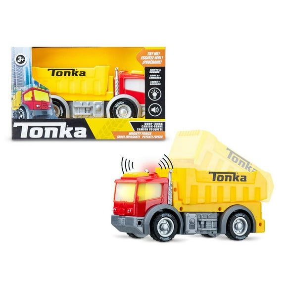 Tonka Mighty Force L&S Yellow Dump Truck