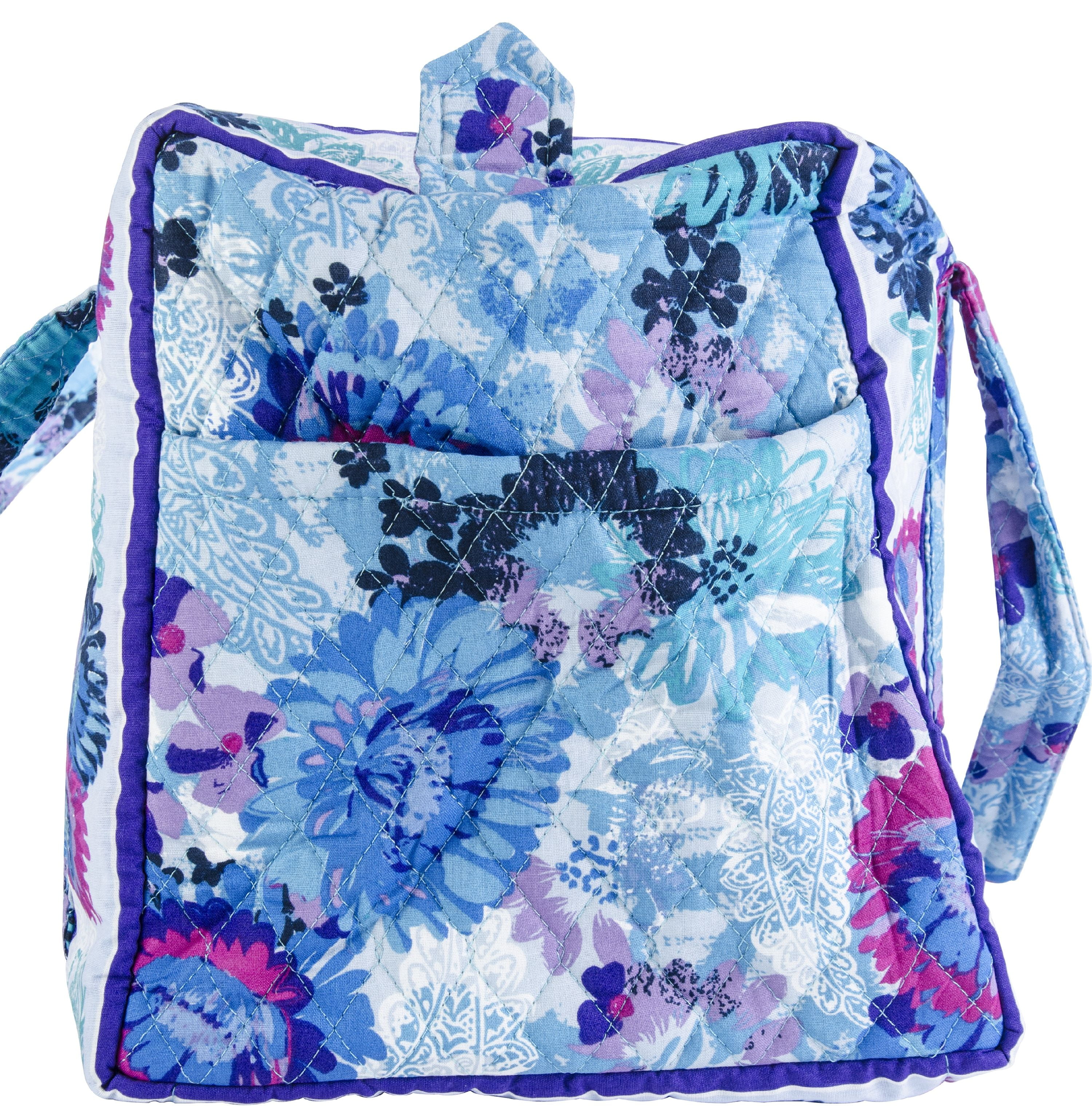 MUOOUM Art Flower Watercolor Print Large Duffle Bags Sports Gym Bag with Shoes Compartment for Men and Women