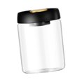 thumbnail image 2 of Airtight Food Storage Container Vacuum Sealed Jug Pantry Organization Canisters Black 900ml, 2 of 9