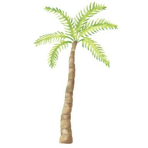 Small Palm Tree Wall Stencil SKU #2874 by Designer Stencils
