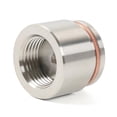 thumbnail image 2 of Adaptador de sensor de O2 M18x1.5 Tapón de tuerca de acero inoxidable Tapón de sensor de O2 (plano), 2 of 3