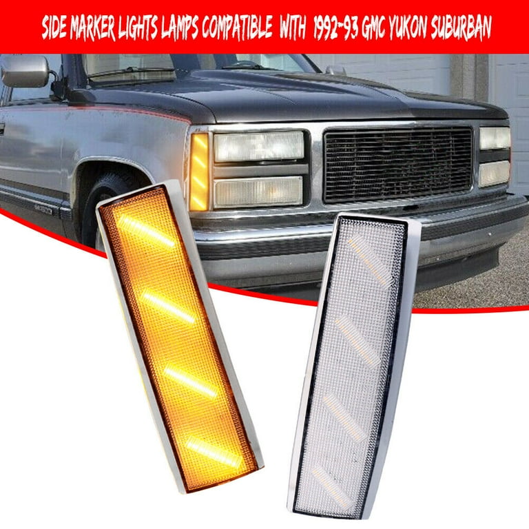 GMC YUKON ユーコン　C1500 サイドマーカー　新品　左右セット GMC YUKON ユーコンC1500 サイドマーカー新品左右セット