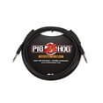 thumbnail image 1 of Cable de Instrumento Pig Hog TRS Negro Alto Rendimiento 6 Pies, 1 of 3