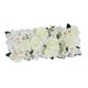 thumbnail image 5 of Arco de bricolaje Fila de flores Flores de rosas artificiales Telón de fondo floral Panel de flores de la boda Flores citadas para el salón de Blanco Soledad Paneles de pared de flores, 5 of 10