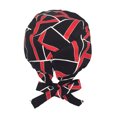 thumbnail image 2 of Scrub Cap with Sweatband Adjustable Tie Back Scrub Hat, 2 of 2