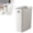 White, variant on 1 Pack Slim Trash Can, 10L Narrow Wastebasket with Bag Holder, Space-Saving Open-Top Garbage Can for Bathroom, Bedroom, and Office, Plastic, (Green)