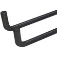 thumbnail image 5 of 4PCS 11.8 Inch Stemware Wine Glass Hanging Rack with Screws, Wall Mount Wine Glass Holder Hanger Storage, Metal Organizer for Bar Kitchen, Under Cabinet, 5 of 5