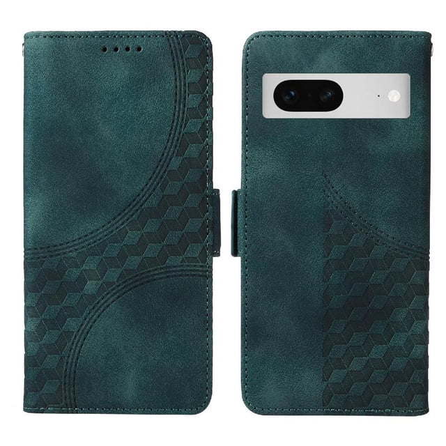 Funda GANGXUN para Google Pixel 7 con diseño acolchado elegante, cuero PU, protección total y ajuste preciso