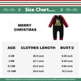 thumbnail image 2 of SYNPOS Infant Baby Boys Christmas Jumpsuit Newborn Romper Long Sleeve One-Piece Outfits 0-18Months, 2 of 9