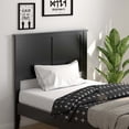 thumbnail image 3 of Gymax Twin Wood Headboard Flat Panel Pre-drilled Holes Height Adjustment Black, 3 of 9