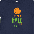 thumbnail image 4 of Inktastic Happy Fall Y'all, Pumpkin, Arrow - Orange Green Boys or Girls Baby T-Shirt, 4 of 5