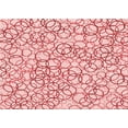 thumbnail image 1 of Ahgly Company Machine Washable Indoor Rectangle Transitional Red Area Rugs, 2' x 3', 1 of 7