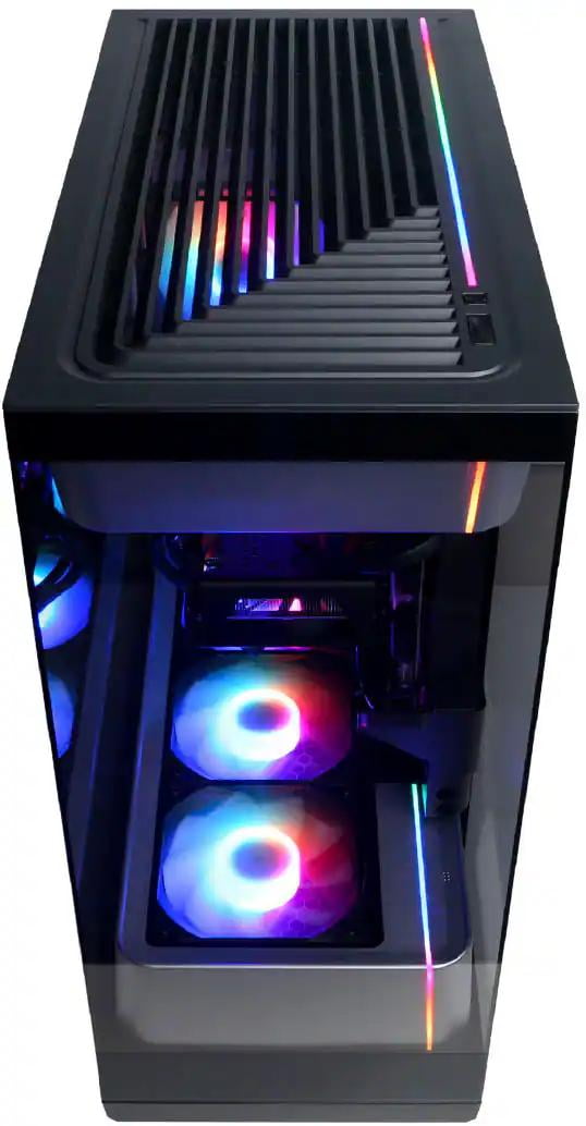 CyberPowerPC - Gaming Desktop - AMD Ryzen 5 5500 - AMD Radeon RX 6500 XT 4GB - 16GB Memory - 1TB PCIe 4.0 SSD - Black