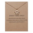 thumbnail image 2 of XZYYR Sun Pendant Short Necklace Alloy Clavicle Chain Female Necklace with Pendant Small Pendant Necklace Initial Heart Necklace Picture Chain Barbell Necklaces for Women Necklaces for Women, 2 of 5