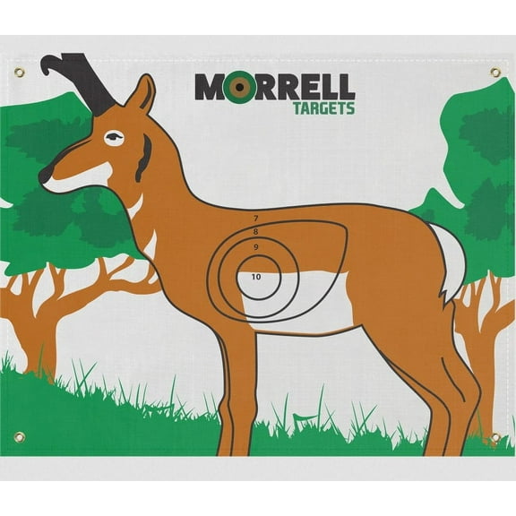 Morrell Antelope I.B.O/NASP Polypropylene Archery Target Face