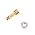 thumbnail image 4 of tornillos del conector del audífono 10x Conector de Audífono de Cobre Tornillos Tuerca para Auricular Paquete de 1 Magideal tornillos del conector del audífono, 4 of 6