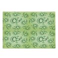 thumbnail image 1 of Green Cutting Board, Doodle Style Drawing of Alien Frogs Fantasy Theme Watercolors Cartoon Like Pattern, Decorative Tempered Glass Cutting and Serving Board, Large Size, Green, by Ambesonne, 1 of 1