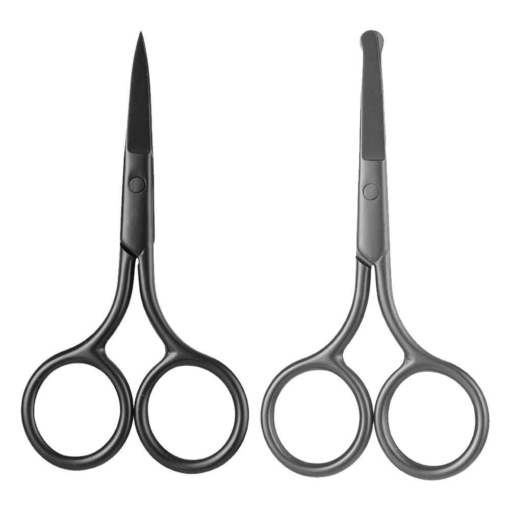 Detail Mini Craft Scissors Set Stainless Steel Scissors with Protective  Cover Straight Tip Sewing Small Scissors for Crafting Facial Hair Trimming
