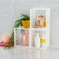 thumbnail image 4 of Sterilite Convenient Mini Square Small Storage Organizing Crate, Clear (24 Pack), 4 of 12