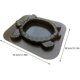 thumbnail image 2 of Forma de tortuga de cemento Molde de baldosa molde de ladrillo Molde de piso DIY para jardín, 2 of 5