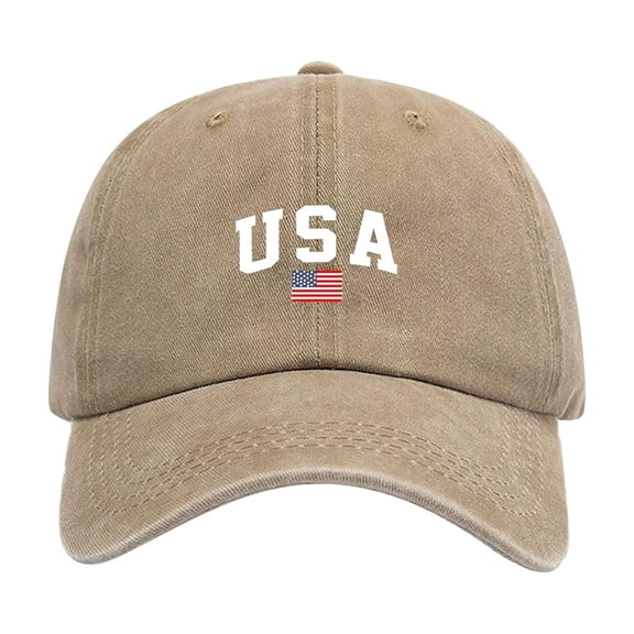 Brown Baseball Caps Adult Casual Fashion Solid Adjustable Outdoor Sunshade Breathable Hat