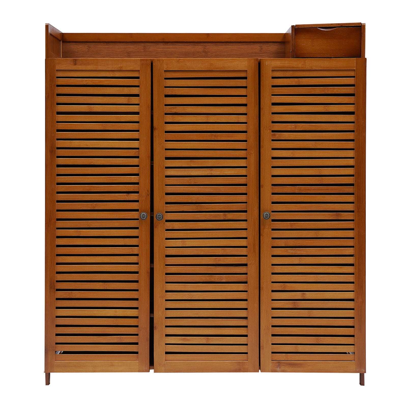 Wood Shoe Storage Rack Entryway Shoe Cabinet Shoe Organizer Closet Cabinet