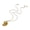 Golden conch, variant on Conch/Fish Pendant Necklace Stainless Steel Neck Chain Travel Beach Jewelry Stackable Design Lightweight Comfort