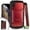 Red, variant on GSA Metal Jacket Hybrid Case For iPhone XS Max (6.5") Gold Black