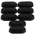 thumbnail image 1 of WEUVEB 4Pares Pies Para Equipaje En Plástico Negro Con Antidesgaste Y Antideslizante, 1 of 7