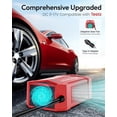 thumbnail image 4 of BESTEK 300W Car Power Inverter DC 12V To 110V AC Pure Sine Wave Dual USB Fast Charge Safety Certification, Red, 4 of 7