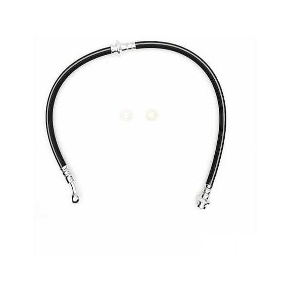 Front Right Brake Hose - Compatible with 2014 - 2019 Nissan Rogue 2015 2016 2017 2018