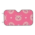 thumbnail image 7 of Daiia Cartoon Pigs and Hearts Windshield Sun Shade for Car SUV Truck (Small ), Car Sun Shade Windshield, Car Shades for Front Windows, Sunshade for Car Windshield, 7 of 7
