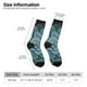 thumbnail image 2 of Fotbe Blue Color Cactus Calcetas Largas con Estampado para Hombre y Mujer – Calcetas de Compresión Transpirables y Elásticas, Viajar y Uso Diario Talla 5-11, 2 of 6