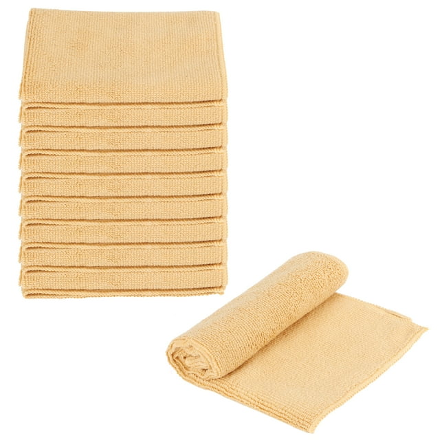 Toalla de microfibra, 10 piezas 30 x 30 cm Toalla suave Toalla de secado Diseño aerodinámico