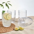 thumbnail image 3 of Fitz and Floyd Beaded 12 oz Clear Highball Glass (Set of 4), 3 of 8