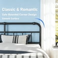 thumbnail image 5 of Apextella 14 in Twin Metal Platform Bed Frame with Curved Headboard and Footboard, No Box Spring Needed, Underbed Storage, Black, 5 of 6