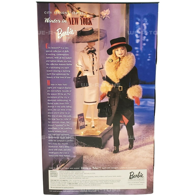バービー 1998年 ウィンターコレクション ニューヨーク Winter in New York 1998 Barbie Doll for sale online | eBay